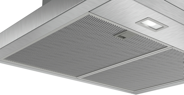 Bosch DWB67CM50, Campana decorativo, inox, ancho 60 cm, box Slim, serie 6