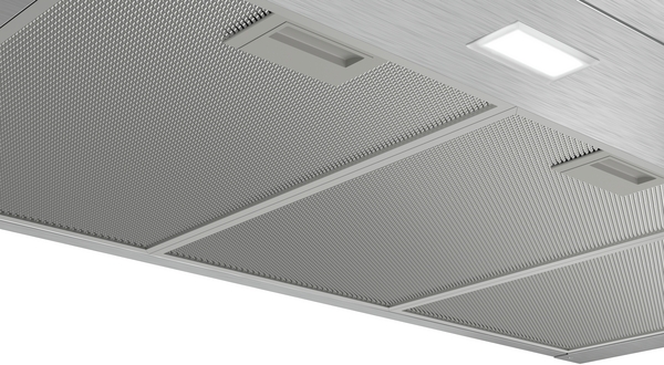 Bosch DWB96BC50, Campana decorativa pared, inox, ancho 90 cm, box Slim, serie 2