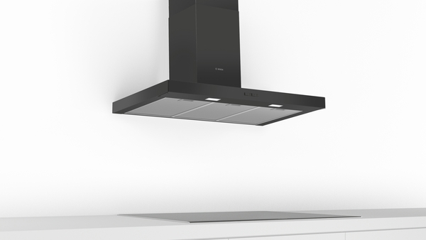 Bosch DWB96BC60, Campana de pared, inox, box slim, ancho 90 cm, serie 2
