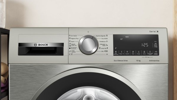 Bosch WGG256ZXES,  lavadora con autodosificación i-DOS, 10 KG, 1600RPM, clase A , Serie 6