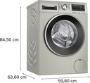 Bosch WGG256ZXES,  lavadora con autodosificación i-DOS, 10 KG, 1600RPM, clase A , Serie 6