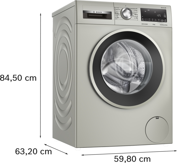 Bosch WGG254ZXES, lavadora con autodosificación i-DOS, 10 KG, 1400RPM, clase A , Serie 6