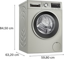 Bosch WGG254ZXES, lavadora con autodosificación i-DOS, 10 KG, 1400RPM, clase A , Serie 6