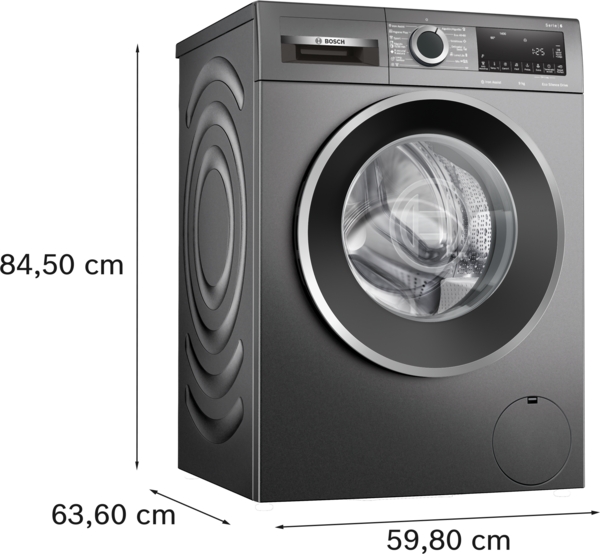Bosch WGG244ZRES, lavadora con autodosificación i-DOS, 9 KG, 1400RPM, clase A , Serie 6