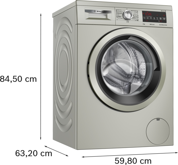 Bosch WUU28T6KES, lavadora Ecosilence con tapa desmontable, 9 KG, 1400RPM, clase A , Serie 6