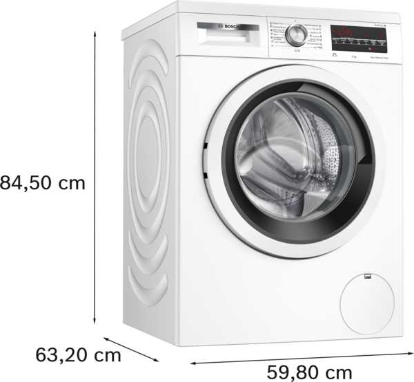 Bosch WUU28T66ES, lavadora Ecosilence con tapa desmontable,  9 KG, 1400RPM, clase A , Serie 6
