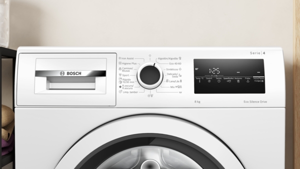 Bosch WAN28200ES, lavadora Ecosilence , 8 KG, 1400RPM, clase A , Serie 4