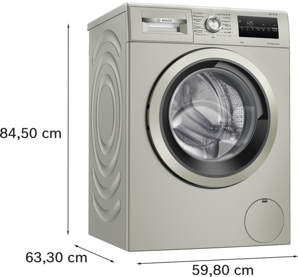 Bosch WAN2428XES, lavadora Ecosilence ,  8 KG, 1200RPM, clase A , Serie 4