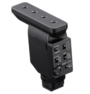 Sony ECM-B10, Microfono direccional, 3 configuraciones.sin batería, 0,089  kg,