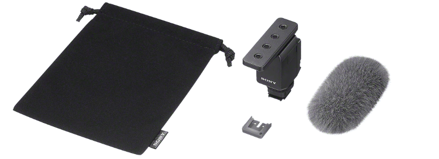 Sony ECM-B10, Microfono direccional, 3 configuraciones.sin batería, 0,089  kg,