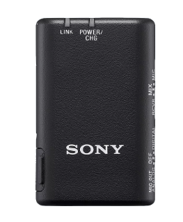 Sony ECM-W2BT, Micrófono inalámbrico, sonido desde cualquier dirección, 9 h batería , resistente al polvo, 0.100 kg