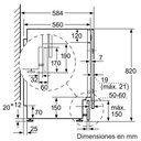 Bosch WKD24362ES, lavadora-secadora integrable, 7 KG, 1200RPM, clase E , Serie 4