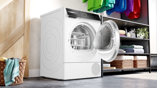 Bosch WQB246C0ES, secadora con bomba de calor, 9 KG, consumo -10% , clase A+++ , Serie 8