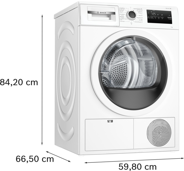 Bosch WTN85201ES, secadoras de condensación, 7 KG, clase B , Serie 4
