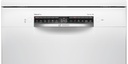 Bosch SMS4EMW06E, lavavajillas libre instalación, ancho 60 cm, secado Zeolitas, 3ª bandeja, clase B, inox, Serie 4