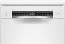 Bosch SPS4EMW61E, lavavajillas libre instalación, ancho 45 cm, 3ª bandeja, clase D, inox, Serie 4
