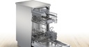 Bosch SPS2HKI58E, lavavajillas libre instalación, ancho 45 cm, cestas 0/2, clase E, inox, Serie 4