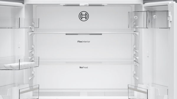 Bosch KFN96VPEA, Frigorífico americano, 4 puertas, No Frost, 183 x 91 cm, Inox, Serie 4