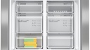 Bosch KFN96VPEA, Frigorífico americano, 4 puertas, No Frost, 183 x 91 cm, Inox, Serie 4