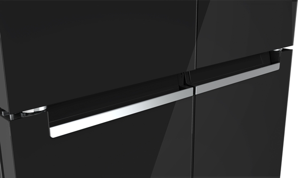 Bosch KMC85LBEA, Frigorífico americano, 4 puertas, No Frost, 190 x 85 cm, Inox, Serie 4