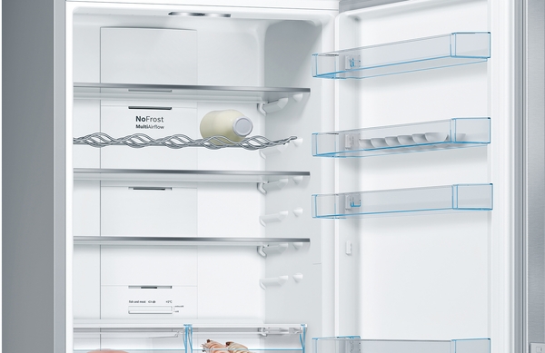 Bosch KGN49XIDQ,  Frigorífico combi , 2 puertas, No Frost, 203 x 70 cm, Inox, Serie 4