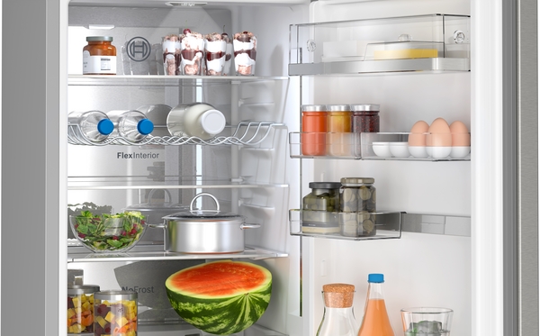 Bosch KGN39AIAT, Frigorífico combi , 2 puertas, No Frost, 203 x 60 cm, Inox, Serie 6