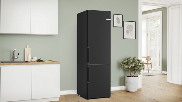 Bosch KGN39VXBT, Frigorífico combi , 2 puertas, No Frost, 203 x 60 cm, Inox, Serie 4
