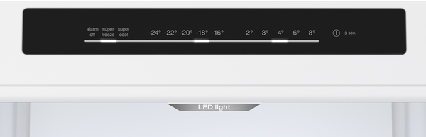 Bosch KGN39VIBT, Frigorífico combi , 2 puertas, No Frost, 203 x 60 cm, Inox, Serie 4