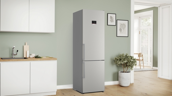Bosch KGN397ICT,  Frigorífico combi , 2 puertas, No Frost, 203 x 60 cm, Inox, Serie 4