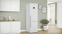 Bosch KGN397WCT, Frigorífico combi , 2 puertas, No Frost, 203 x 60 cm, Inox, Serie 4