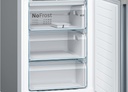 Bosch KGN39VIDA,  Frigorífico combi , 2 puertas, No Frost, 203 x 60 cm, Inox, Serie 4