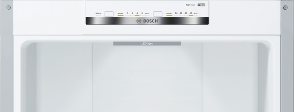 Bosch KGN39VIDA,  Frigorífico combi , 2 puertas, No Frost, 203 x 60 cm, Inox, Serie 4