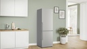 Bosch KGN36VIBT, Frigorífico combi , 2 puertas, No Frost, 186 x 60 cm, Inox, Serie 4
