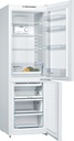 Bosch KGN36NWEA, Frigorífico combi , 2 puertas, No Frost, 186 x 60 cm, Inox, Serie 2