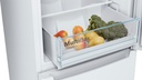Bosch KGN36NWEA, Frigorífico combi , 2 puertas, No Frost, 186 x 60 cm, Inox, Serie 2