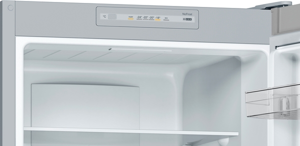 Bosch KGN33NLEB, Frigorífico combi , 2 puertas, No Frost, 176 x 60 cm, Inox, Serie 2