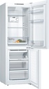 Bosch KGN33NWEB, Frigorífico combi , 2 puertas, No Frost, 176 x 60 cm, Inox, Serie 2