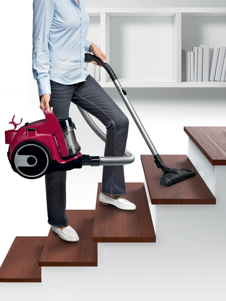 Bosch BGC05A322, Aspiradora de suelo sin bolsa, rojo