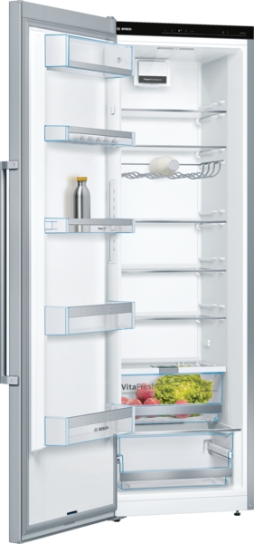 Bosch KSV36AIDP, Frigorífico combi , 2 puertas, No Frost, 186 x 60 cm, Inox, Serie 4