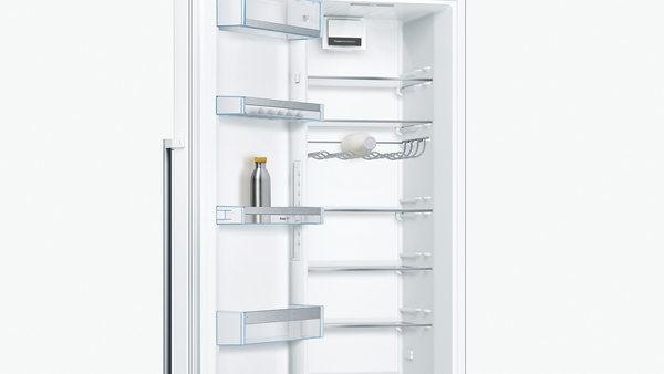 Bosch KSV36AWEP, Frigorífico combi , 2 puertas, No Frost, 186 x 60 cm, Inox, Serie 6