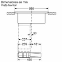 Siemens ED631HQ26E, placa de combiInducción con extractor integrado, iQ500