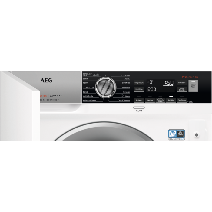 LAVADORA AEG INTEGRACION 8KG L7FEC842BI 1400