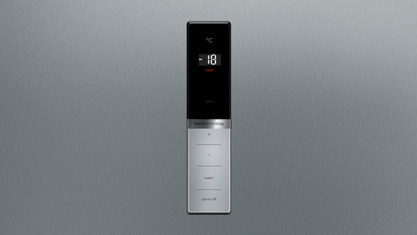 Bosch GSN36BIEP, Congelador , 1 puertas, No Frost, 186 x 60 cm, Inox, Serie 6