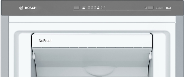 Bosch GSN36VIEP, Congelador , 1 puertas, No Frost, 186 x 60 cm, Inox, Serie 4