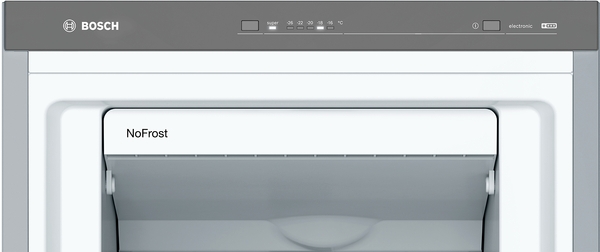 Bosch GSN33VLEP, Congelador , 1 puertas, No Frost, 176 x 60 cm, Inox, Serie 4