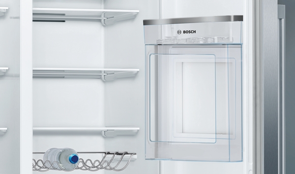 Bosch KAG93AIEP, Frigorífico americano, 4 puertas, No Frost, 179 x 91 cm, Inox, Serie 6