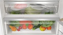 Bosch KBN96VFE0, Frigorífico combi integrable, 2 puertas, No Frost, 194 x 71 cm, Inox, Serie 4