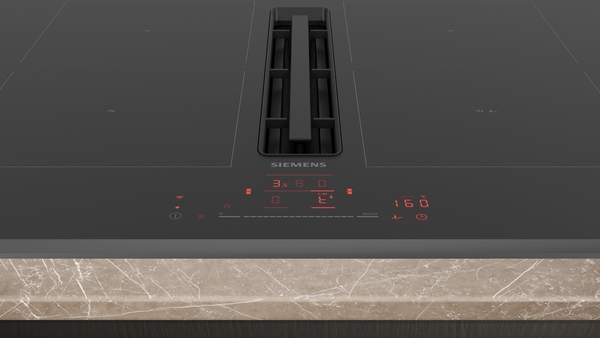 Siemens ED751HQ26E, Placa de inducción con extractor integrado, 70 cm, sin perfiles, iQ500