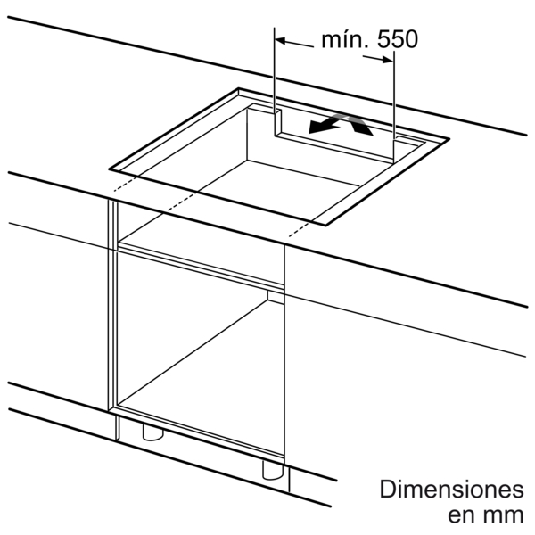 Siemens EX875LEC1E, placa de flexinducción, negro, 80x50cm, iQ700