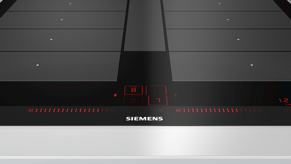 Siemens EX675LYC1E, placa de flexinducción 60 Cm, Negro, Con Perfiles, iQ700